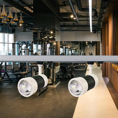 Трековый однофазный светодиодный светильник Novotech Port Pine 357566