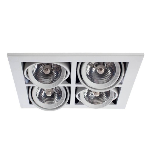 Встраиваемый светильник Arte Lamp Cardani A5930PL-4WH Встраиваемый светильник Arte Lamp Cardani A5930PL-4WH