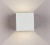 Настенный светодиодный светильник Crystal Lux CLT 520W WH
