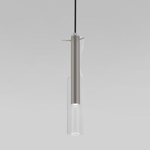 Подвесной светодиодный светильник Eurosvet Swan 50254/1 Led графит