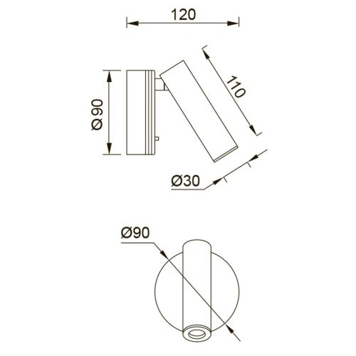 Светодиодный спот Mantra Prea 8834