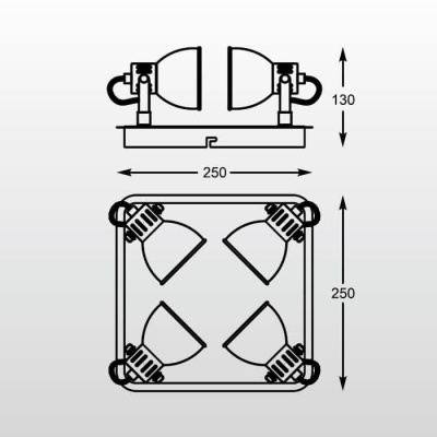 Спот Zumaline Rava CK100008-4