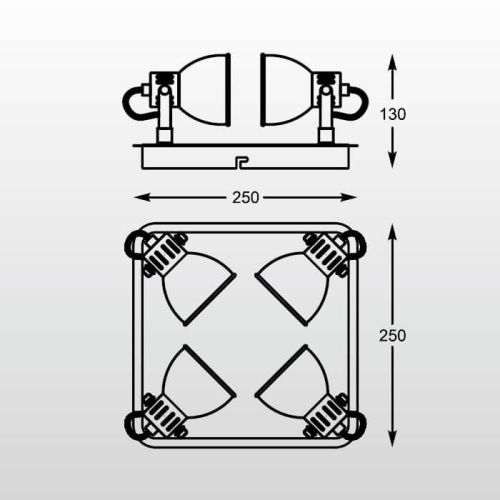 Спот Zumaline Rava CK100008-4