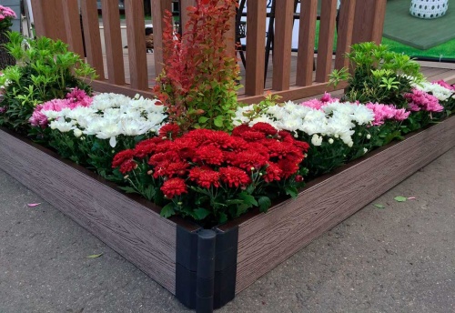 Доска для грядок и клумб из ДПК 150х25х2950