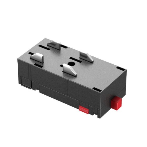 Прямой соединитель для шинопровода Denkirs Smart Base TR2101-BK