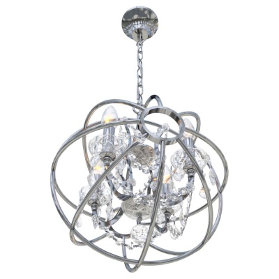 Подвесная люстра Loft IT Foucaults Orb Crystal Loft1896/4
