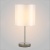 Настольная лампа Crystal Lux Sergio LG1 Nickel