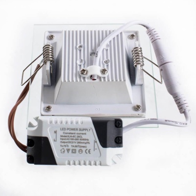 Встраиваемый светильник Arte Lamp Raggio A4006PL-1WH