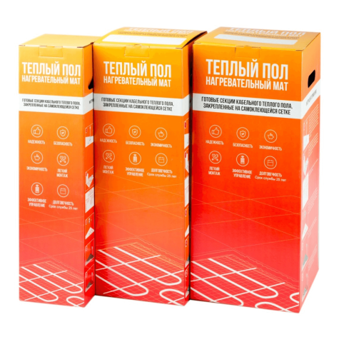 Теплый пол под плитку HM-450 Вт - 3 кв.м.