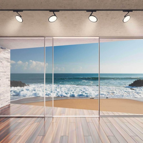 Трековый светодиодный светильник Novotech Port Hat 358348