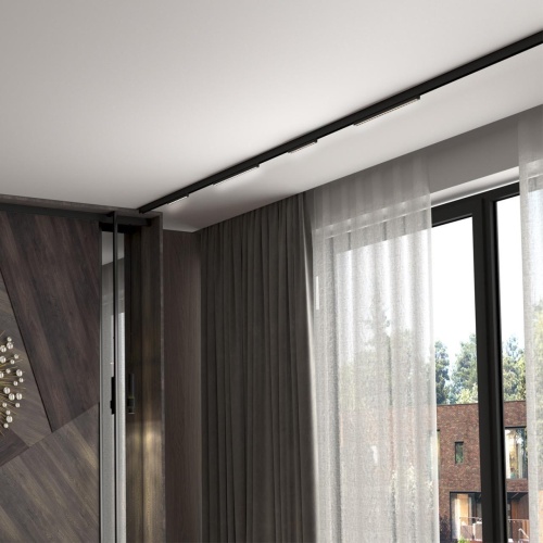 Трековый однофазный светодиодный светильник Novotech Shino Flum 358545