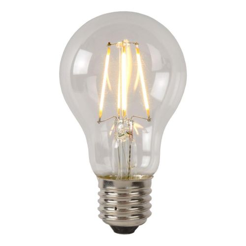Лампа светодиодная диммируемая Lucide E27 7W 2700К прозрачная 49085/07/60 Лампа светодиодная диммируемая Lucide E27 7W 2700К прозрачная 49085/07/60