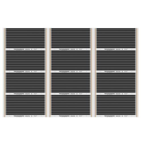 Комплект плёночного тёплого пола "Теплолюкс" SlimHeat - 220/0,5 - 1