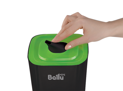 Увлажнитель ультразвуковой BALLU UHB-205 черный/зеленый