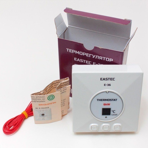 Терморегулятор E-36 (Накладной 6 кВт)