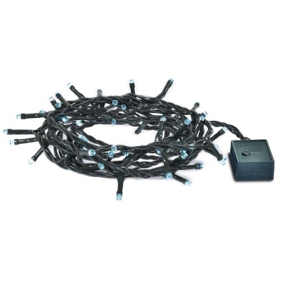 Светодиодная гирлянда Vegas Нить 220V холодный белый 8 режимов 55069