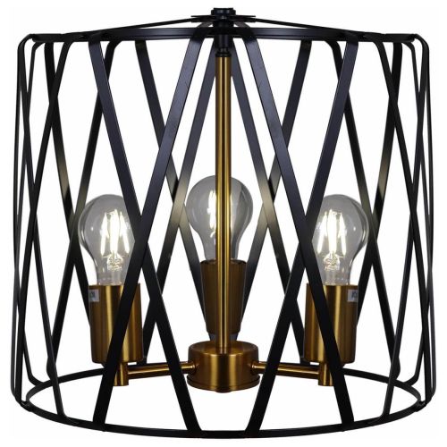 Подвесная люстра Illumico IL1023-3PB-05 BK GD