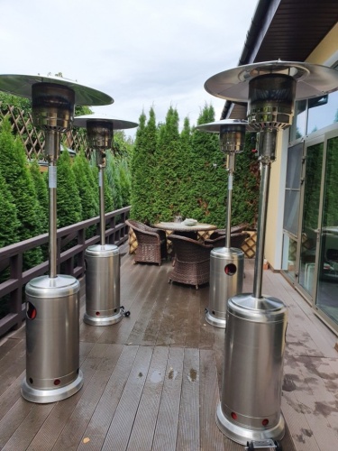 Уличный газовый обогреватель WWT 13B Stainless steel