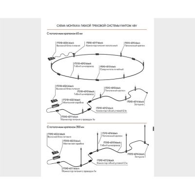 Монтажная коробка Italline Fantom IT010-4023 black