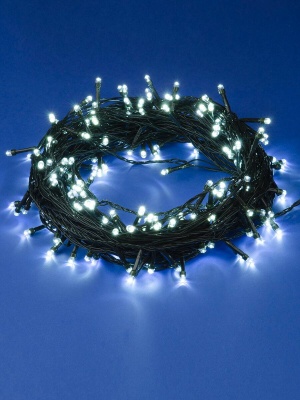 Светодиодная гирлянда Uniel 220V белый ULD-S2000-200/DGA White IP20 UL-00007309