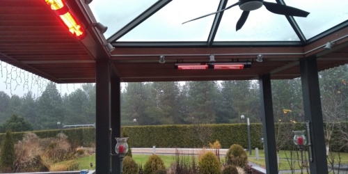 Уличный электрический обогреватель WWT ELCON RCH-4000/8