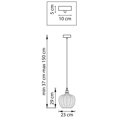 Подвесной светильник Lightstar Rocco 793126