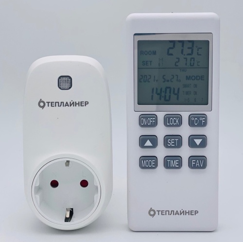 Терморегулятор Теплайнер ТР-220 с пультом ДУ