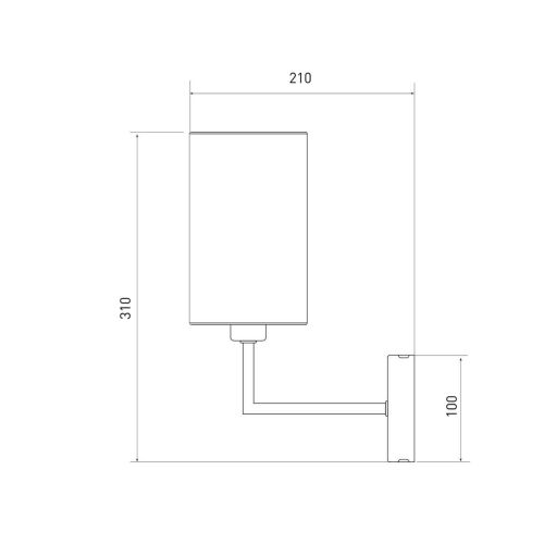 Бра Eurosvet Soffio 60134/1 никель