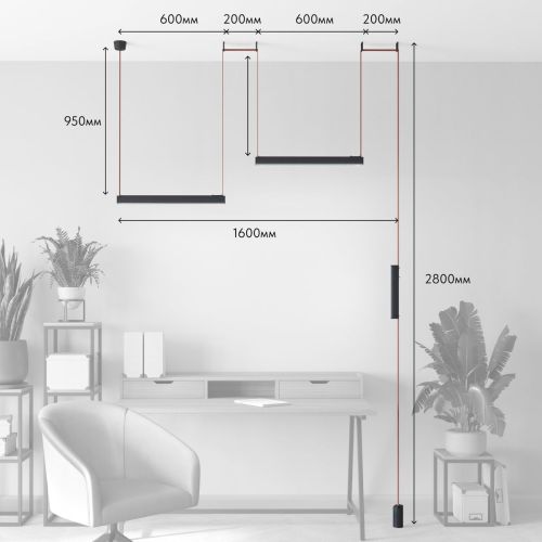 Трековая ременная система Denkirs Belty Set DK55SET18-01-BR