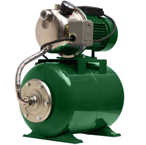 Насосная станция для воды Oasis S 70/50N-24 автоматическая, 24 литра, самовсасывающий насос, 1100 Вт, 70 л/мин, напор 50 м, максимальная глубина всасывания 8 м