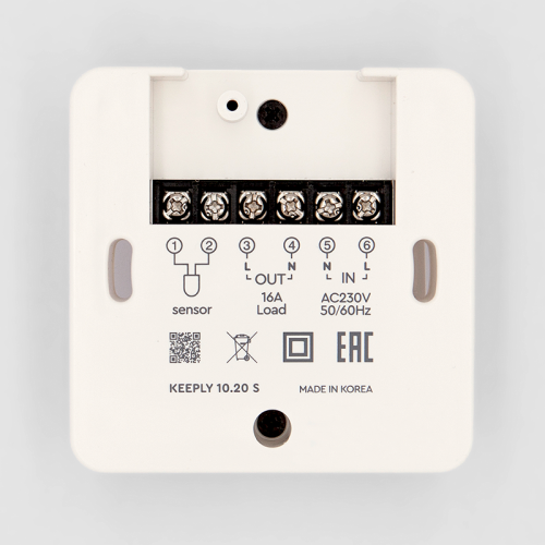 Терморегулятор KEEPLY 10.20 S накладной