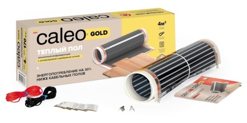 Комплект теплого пола CALEO GOLD 230-0,5-1,0 м2