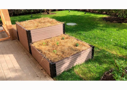 Доска для грядок и клумб из ДПК 300х30х2950