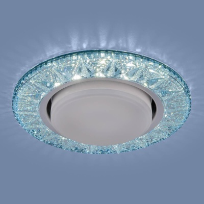 Встраиваемый светильник Elektrostandard 3022 GX53 BL лазурный a037067