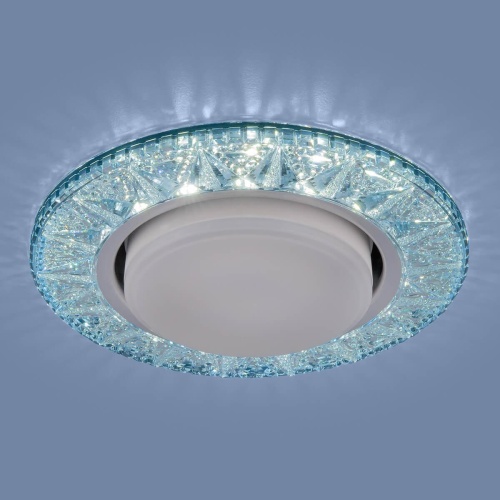 Встраиваемый светильник Elektrostandard 3022 GX53 BL лазурный a037067