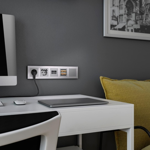 Заглушка Werkel серебряный W1159206 4690389156403