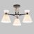 Потолочная люстра IMEX MD.5692-3-S-COFFEE+FGD Потолочная люстра IMEX MD.5692-3-S-COFFEE+FGD