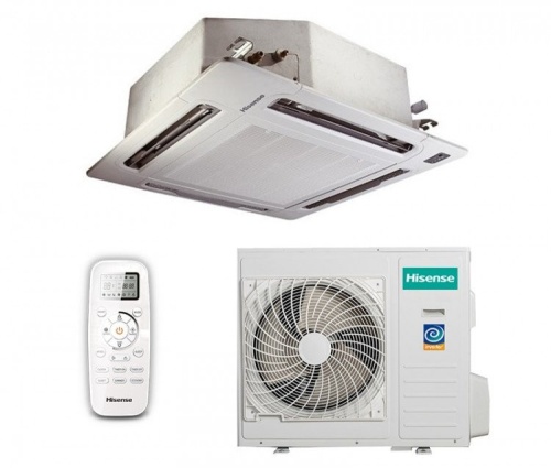 Кассетный кондиционер Hisense AUC-24UR4S1GA/AUW-24U4SF1 Кассетный кондиционер Hisense AUC-24UR4S1GA/AUW-24U4SF1