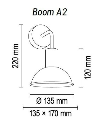 Бра TopDecor Boom A2 28
