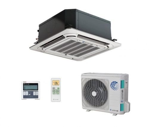 Кассетный кондиционер Systemair SYSPLIT CASSETTE 24 HP Q
