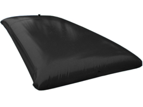 Емкость мягкая ПВх100 кубов для топлива черный (1000х9300х13800)