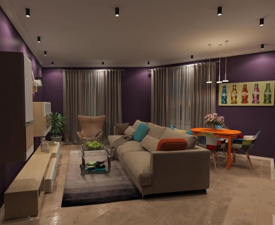 Потолочный светильник Denkirs Ikast DK2008-BK