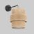 Настенный светильник с тканевым абажуром TK Lighting 5400 Calisto