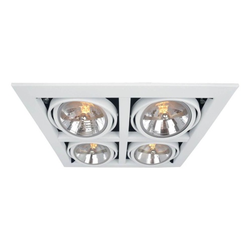 Встраиваемый светильник Arte Lamp Cardani A5935PL-4WH Встраиваемый светильник Arte Lamp Cardani A5935PL-4WH