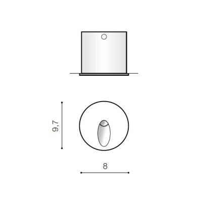 Встраиваемый светильник Azzardo Sarona AZ2183