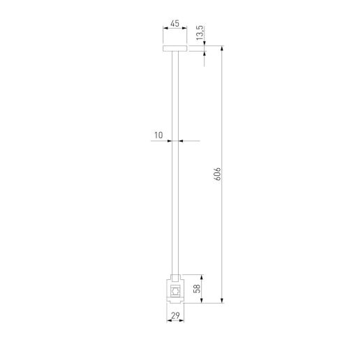 Декоративная стойка Elektrostandard Esthetic Magnetic 85151/00 a065447