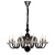 Подвесная люстра Lumien Hall Дайом 2023/10H-BKCR Подвесная люстра Lumien Hall Дайом 2023/10H-BKCR