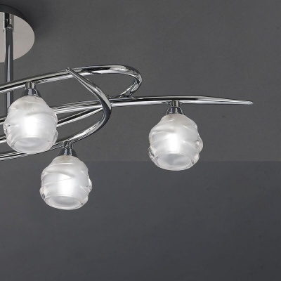 Подвесная люстра Mantra Loop Chrome 1801