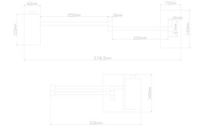 Спот Arte Lamp Posterior A2490AP-1BK