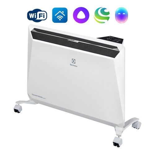 Электрический конвектор Electrolux Rapid Transformer с блоком управления и шасси ECH/R-2000 T-TUE4 с WI-FI, с Алисой, 2 ступени мощности